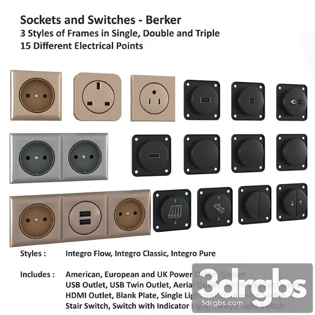 Outlets And Switches 3dsmax Download