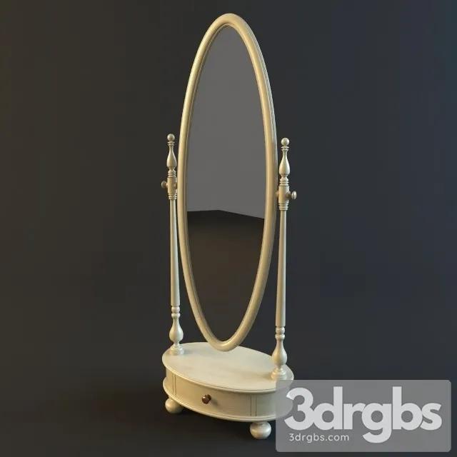 Oval Mirror Modenese Gastone 3dsmax Download