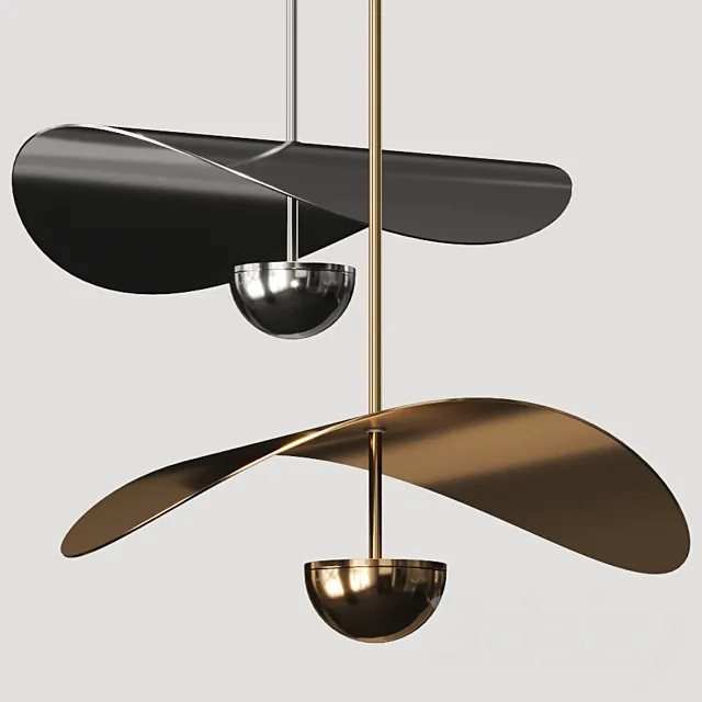 Ovature Studios Bonnie Single Pendant Lamp 3ds Max