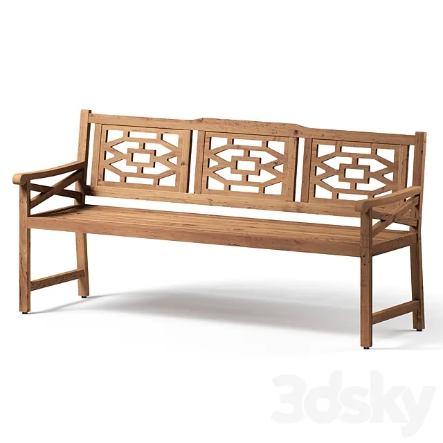 OVE Malay Bench 72 3ds Max