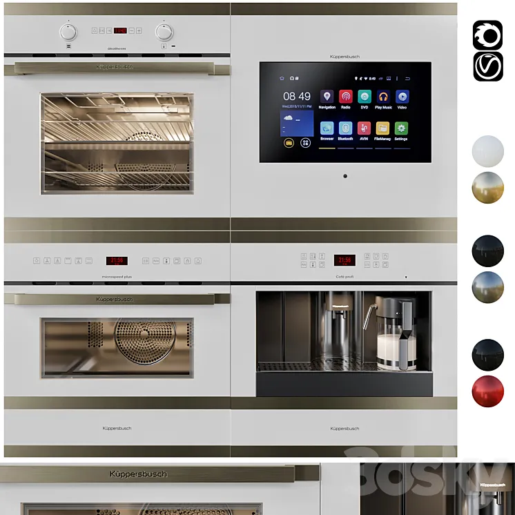 Oven 3DS Max