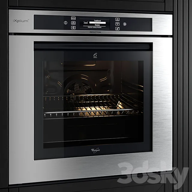 Oven by Whirlpool AKZM 8910 3ds Max