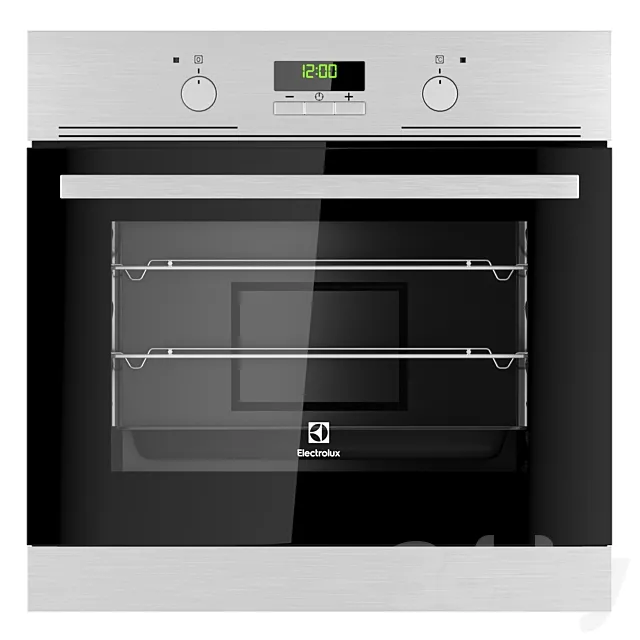 Oven Electrolux Ezb52430 Ax 3ds Max