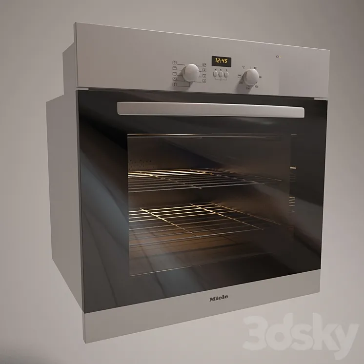 Oven Miele H 4112 B ED 3DS Max