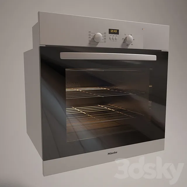 Oven Miele H 4112 B ED 3DSMax File