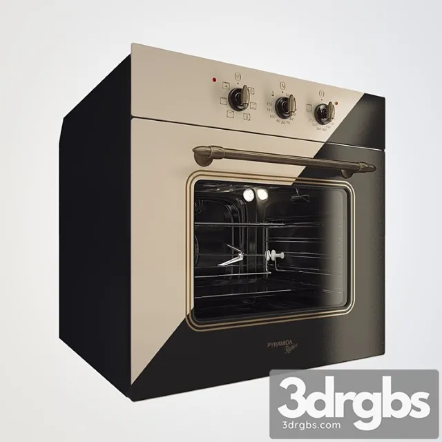 Oven Pyramid F 64 Ivory Rustico 2 3dsmax Download