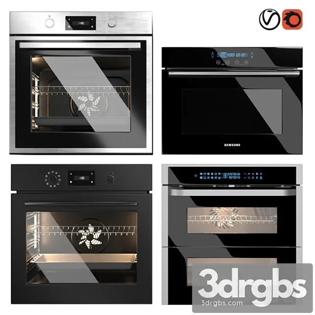 Oven set from ikea and samsung