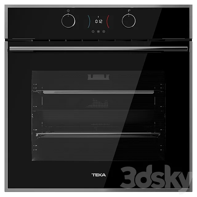 Oven TEKA HLB 840P BLACK-SS 3ds Max