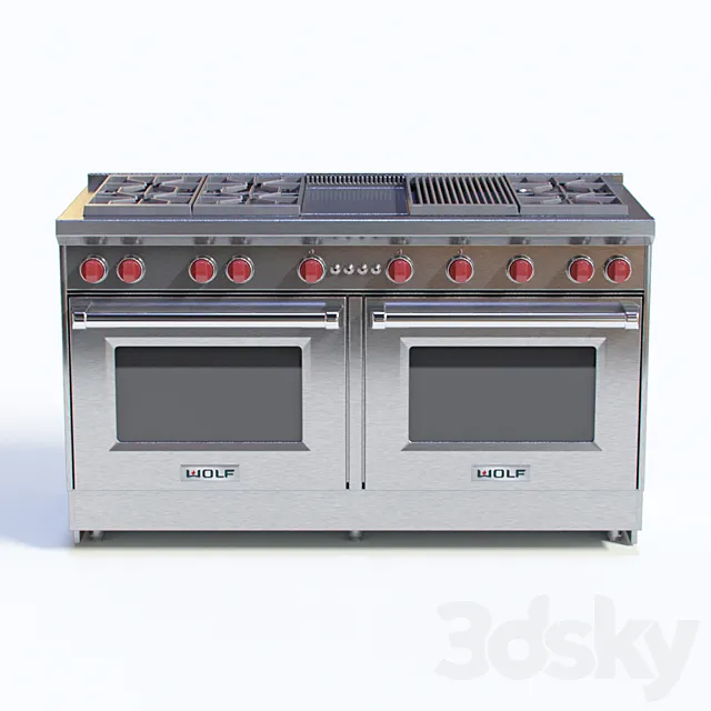 Oven Wolf GR606CG 3DSMax File
