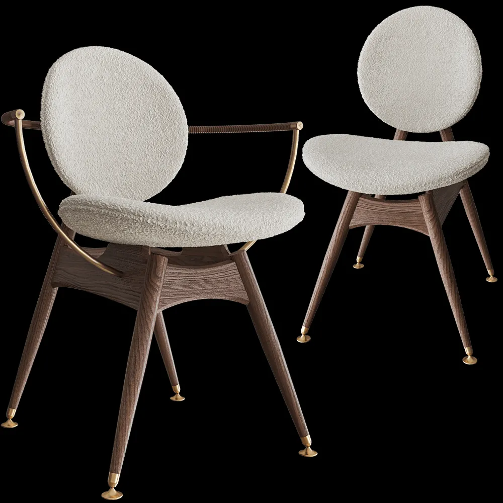Overgaard & Dyrman – Dining chair Circle 3ds Max