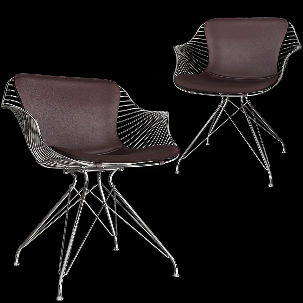 Overgaard & Dyrman – Lounge chair Wire 3ds Max