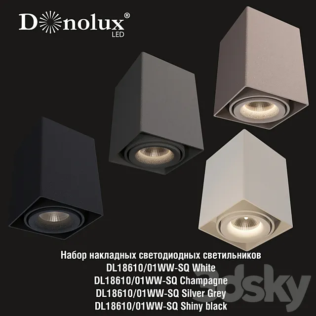 Overhead lights DL18610 _ 01 3DS Max Model