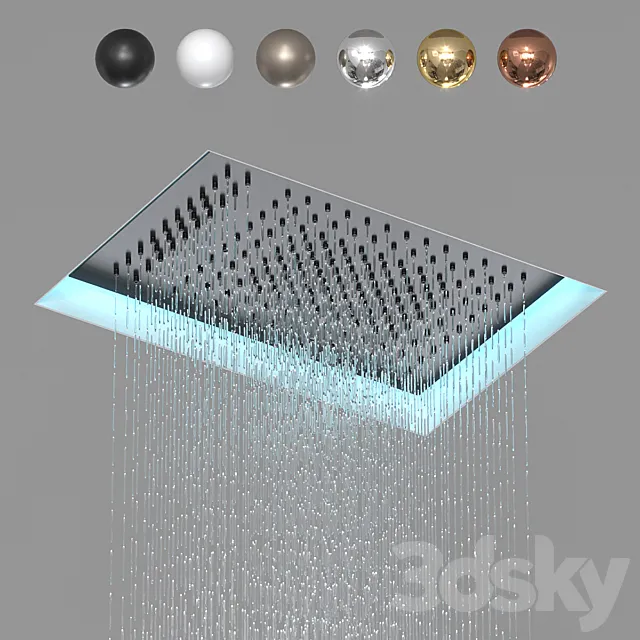 Overhead shower Fantini Rubinetti 3ds Max