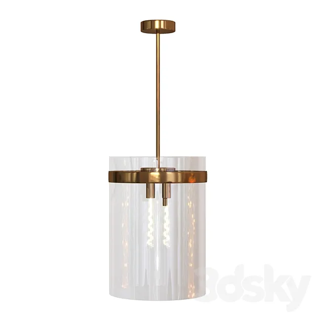 OVERLOOK CYLINDER PENDANT LIGHT 3ds Max