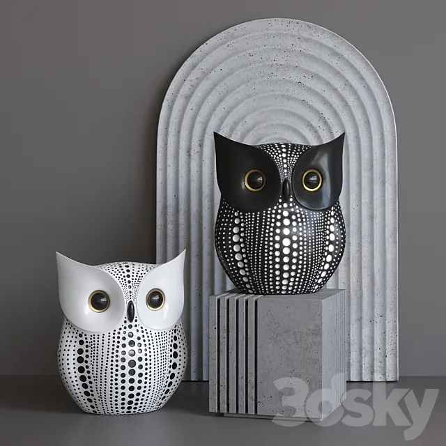 Owl 3ds Max
