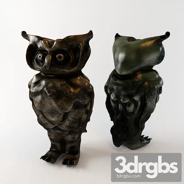 Owl Sculpture 3dsmax Download