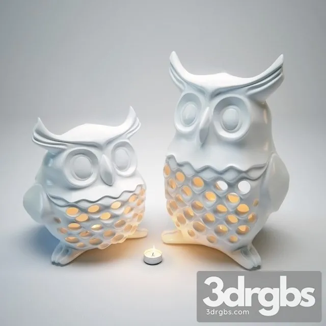 Owl Table Lamp 3dsmax Download