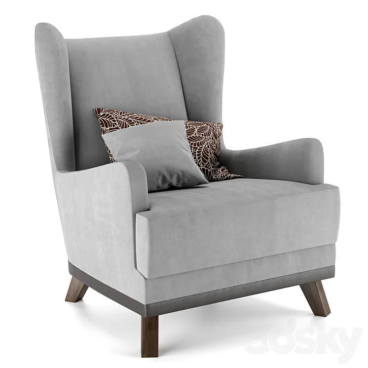 Oxford armchair 3DS Max