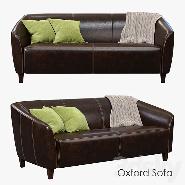 Oxford Sofa 3DSMax File
