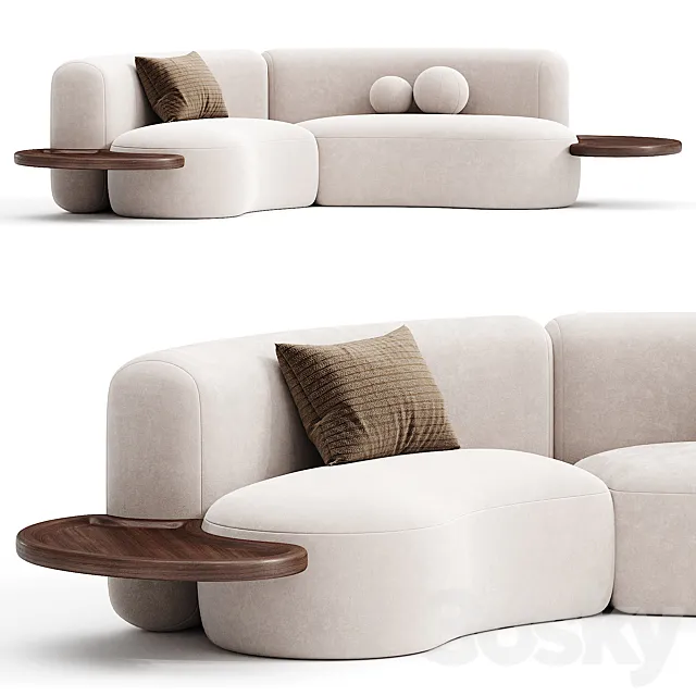 Oze Modular Sofa 3DSMax File