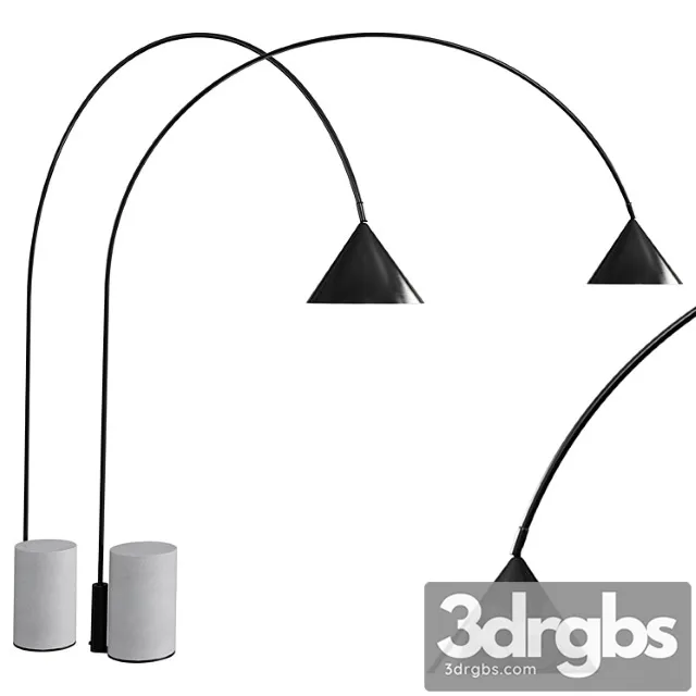 Ozz Arc Lamp By Miniforms 3dsmax Download