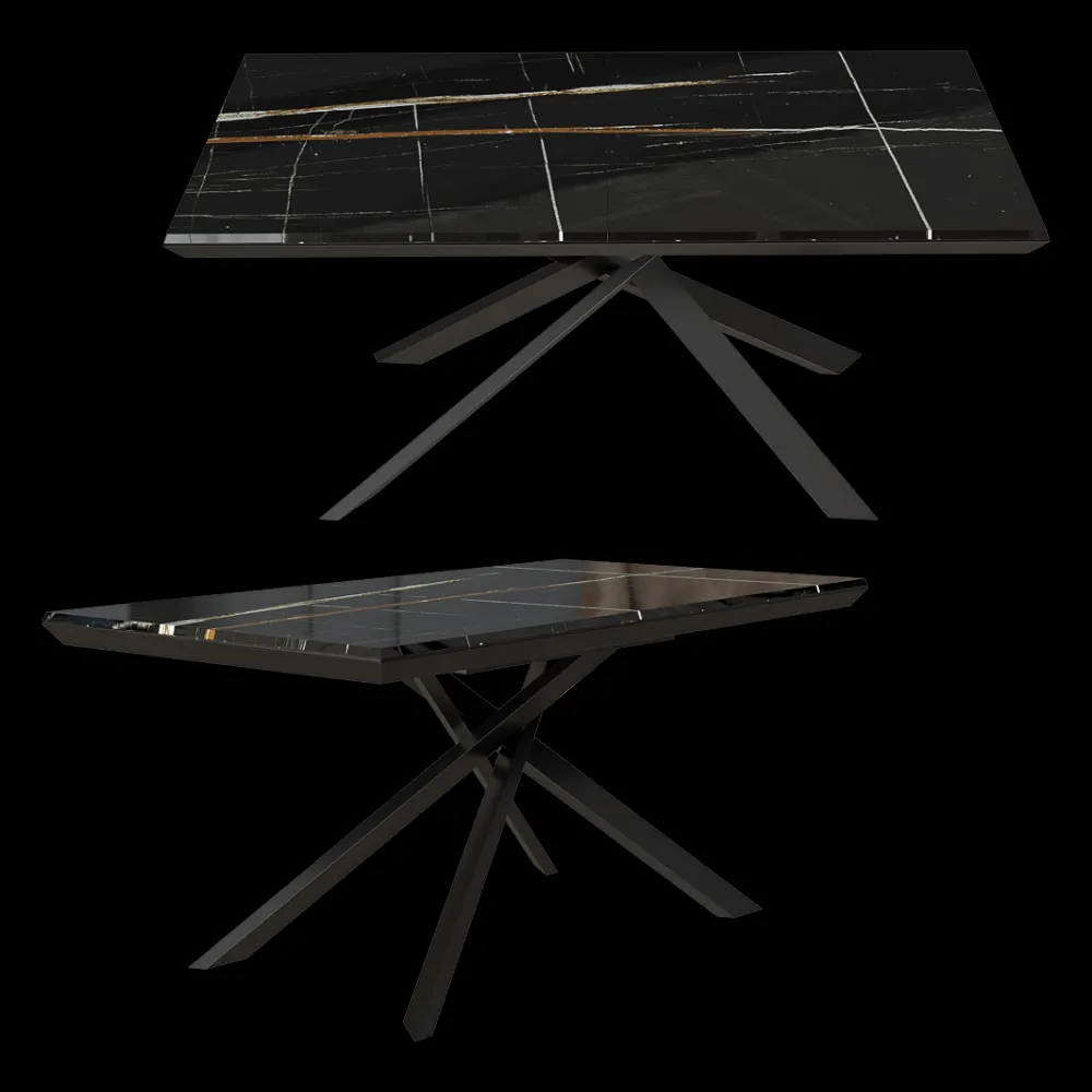 Ozzio Italia – Extendable tables 4×4 3ds Max