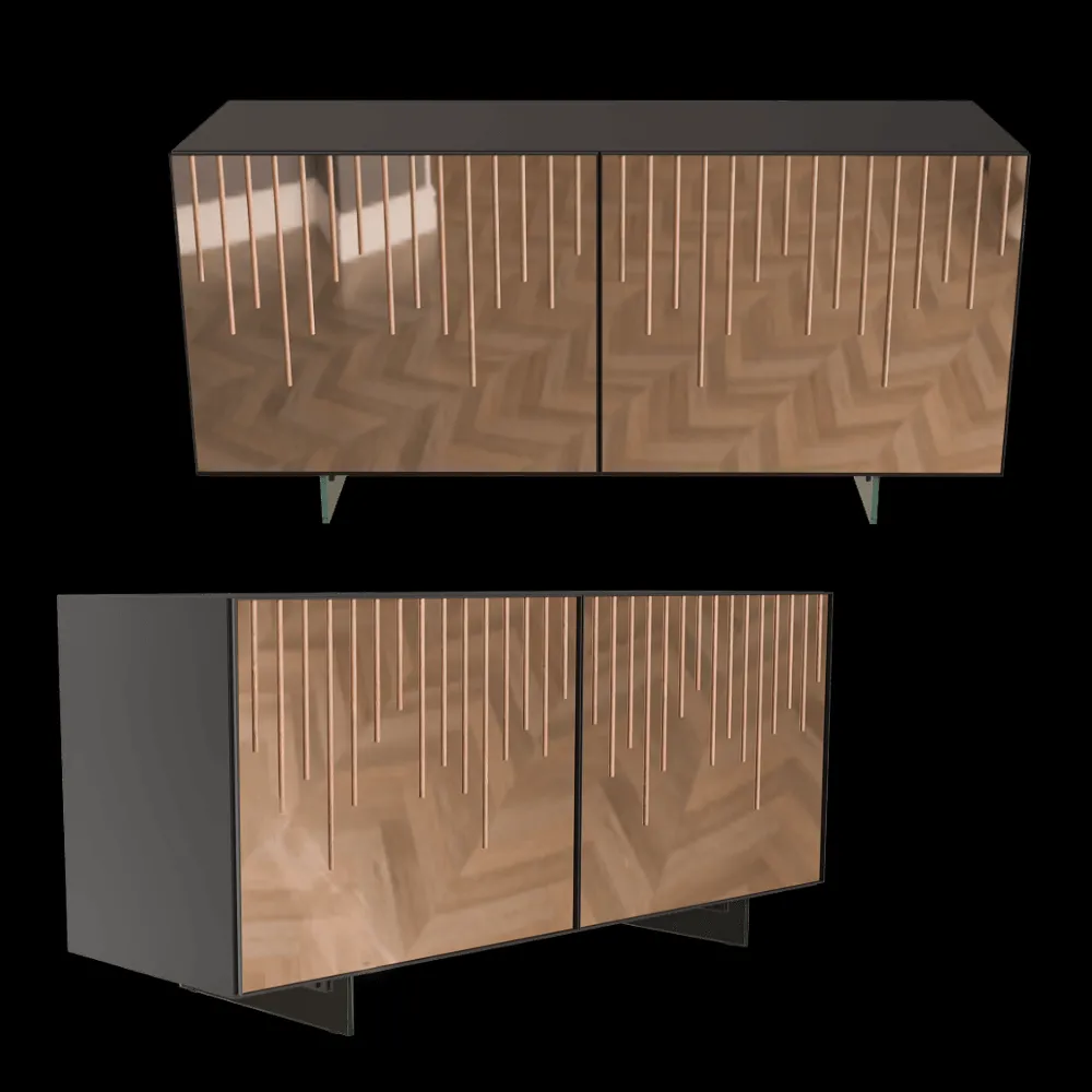Ozzio Italia – Sideboard Rain 3ds Max