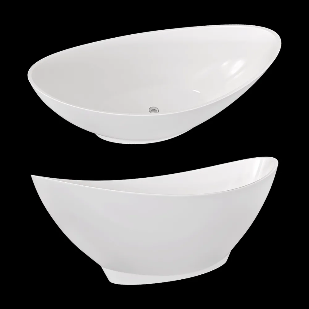 PAA – Bath Bathtub Felice 3ds Max