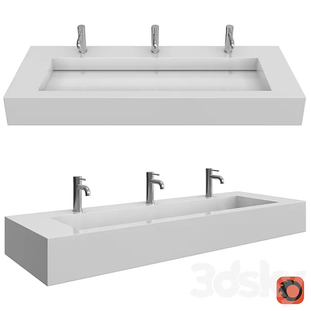 PAA Flow 500 Sink 3DS Max Model