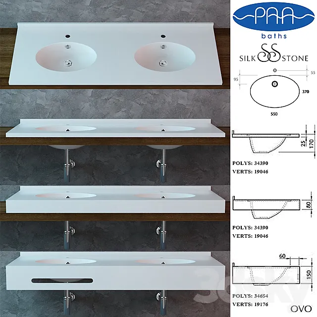 Paa Silkstone Ovo 3ds Max