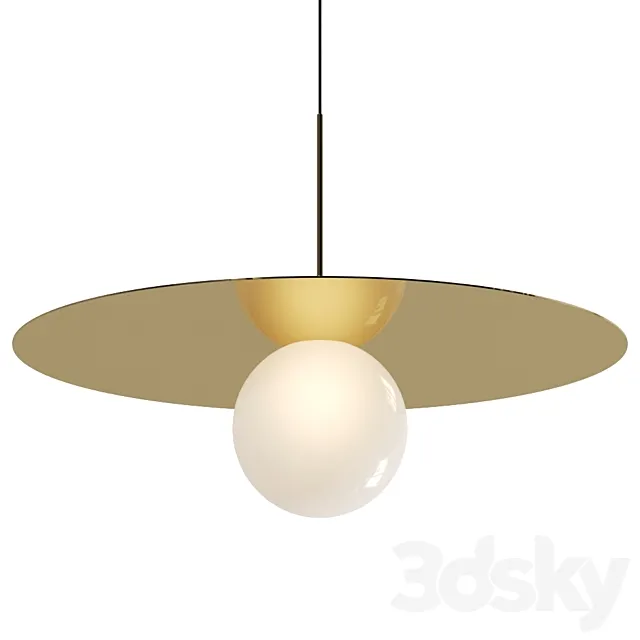 Pablo Bola Disc Pendant Lamp 3ds Max