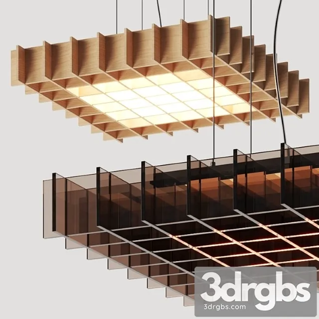 Pablo grid pendant lamp