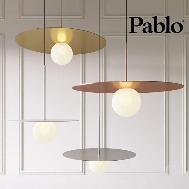 Pablo_BolaDisc_lamp 3ds Max