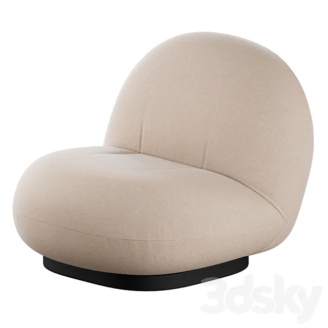 Pacha Lounge Chair by GUBI 3DSMax File