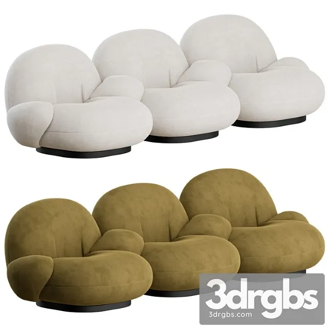 Pacha sofa 3 seater by gubi