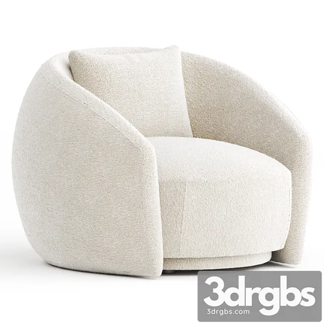 Pacific armchair by moroso