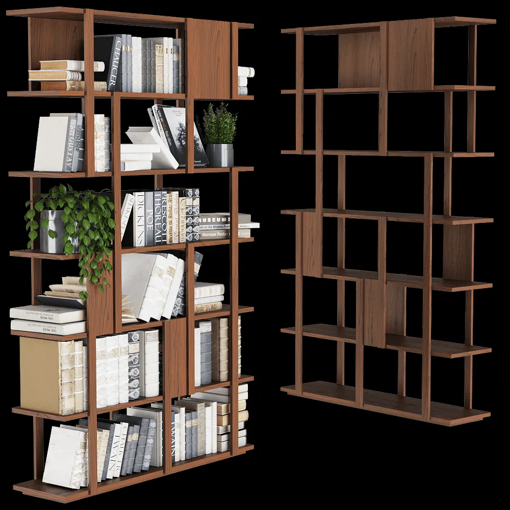 Pacini & Cappellini  – Bookcase Marila 3ds Max