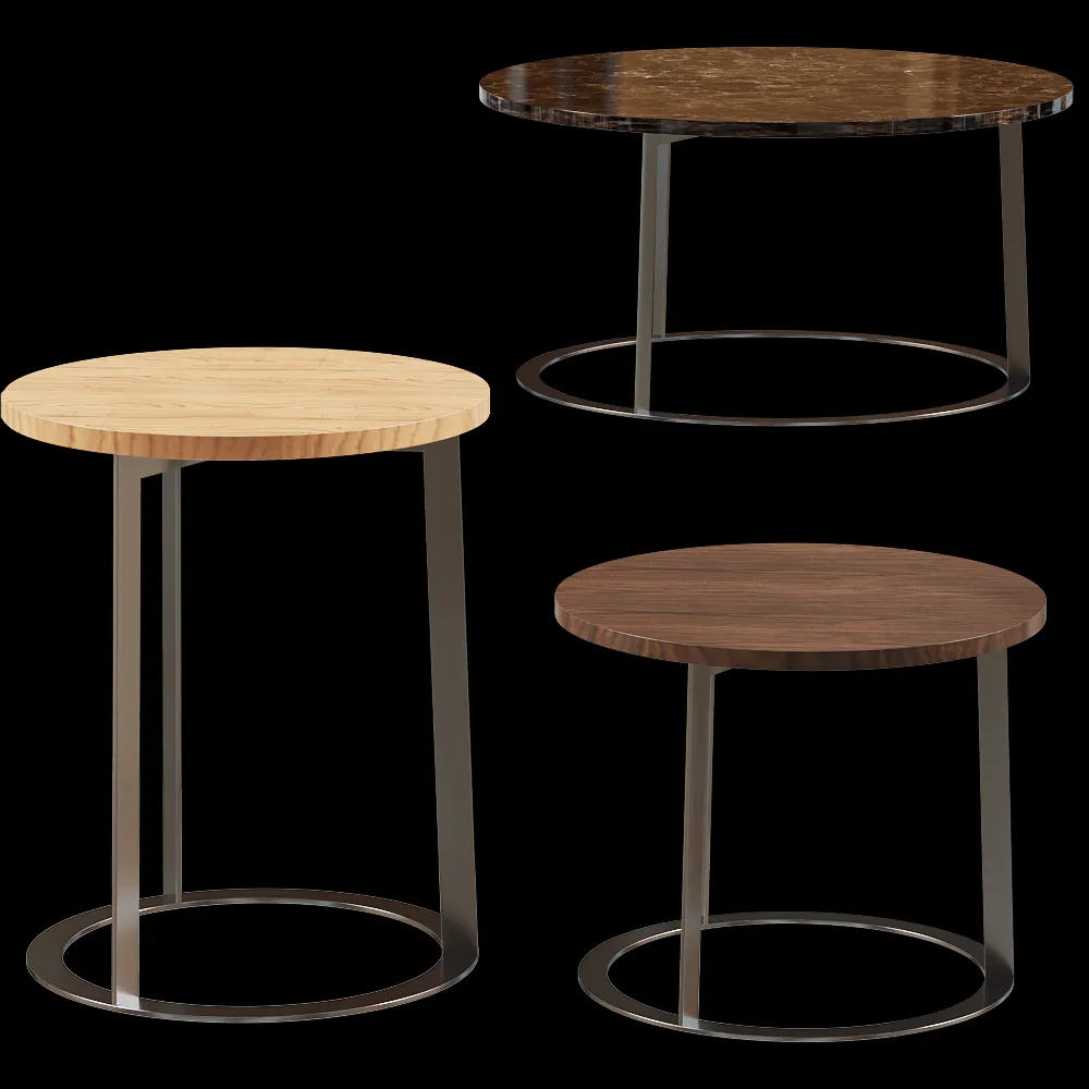 Pacini & Cappellini  – Coffee table LIBERTY 3ds Max