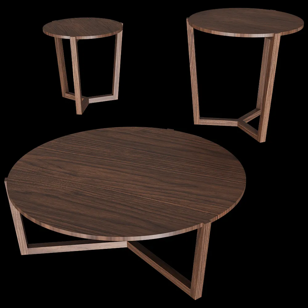 Pacini & Cappellini  – Coffee tables DENNY 3ds Max