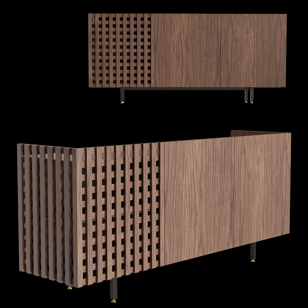 Pacini & Cappellini  – Sideboard Aurora 3ds Max