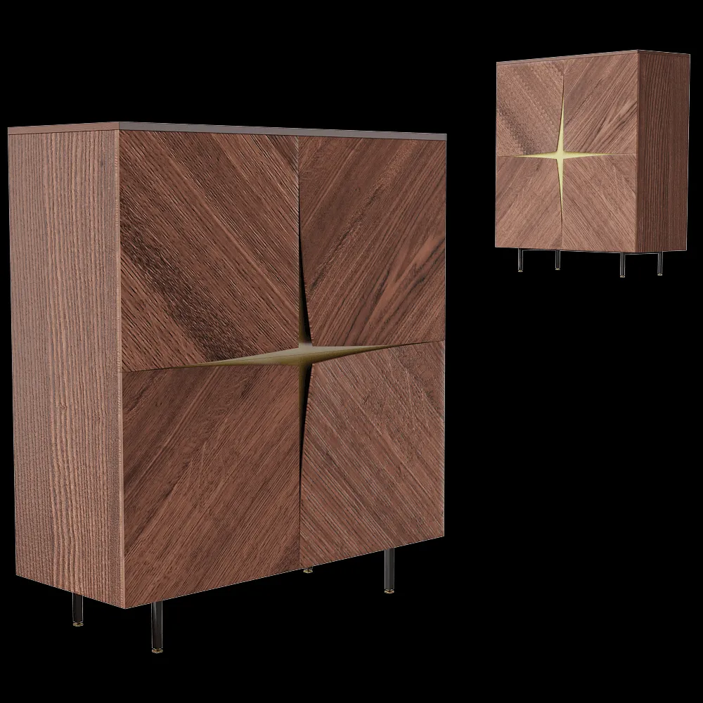 Pacini & Cappellini  – Sideboard Milano 5570 2 120 3ds Max