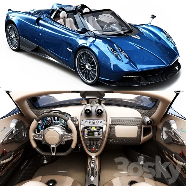 pagani_huayra 3DS Max Model