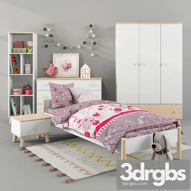 Paidi Furniture Ylvie Collection for Girls Part 01 3dsmax Download