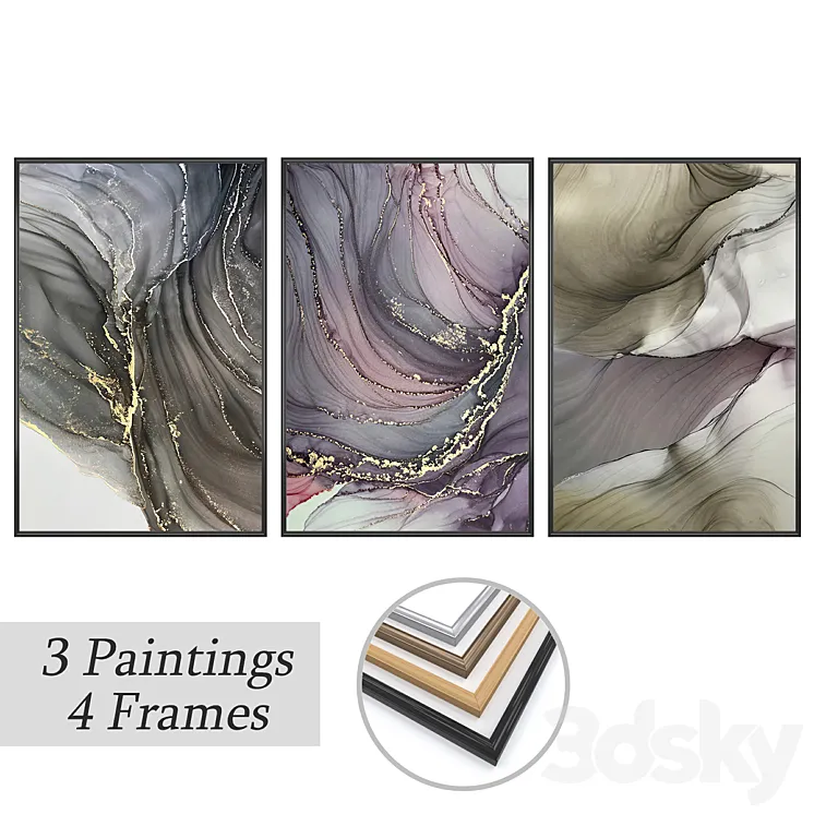 paintings 3DS Max Model