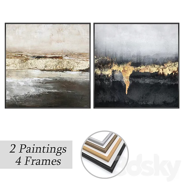 paintings 3DS Max Model