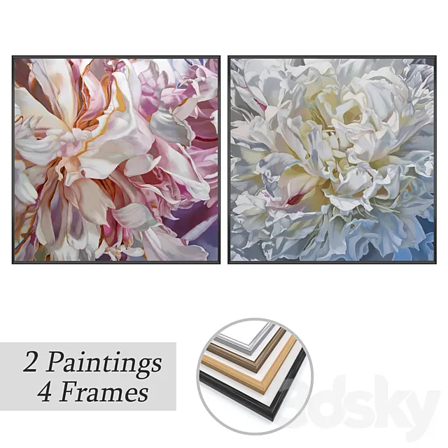 paintings 3DS Max Model