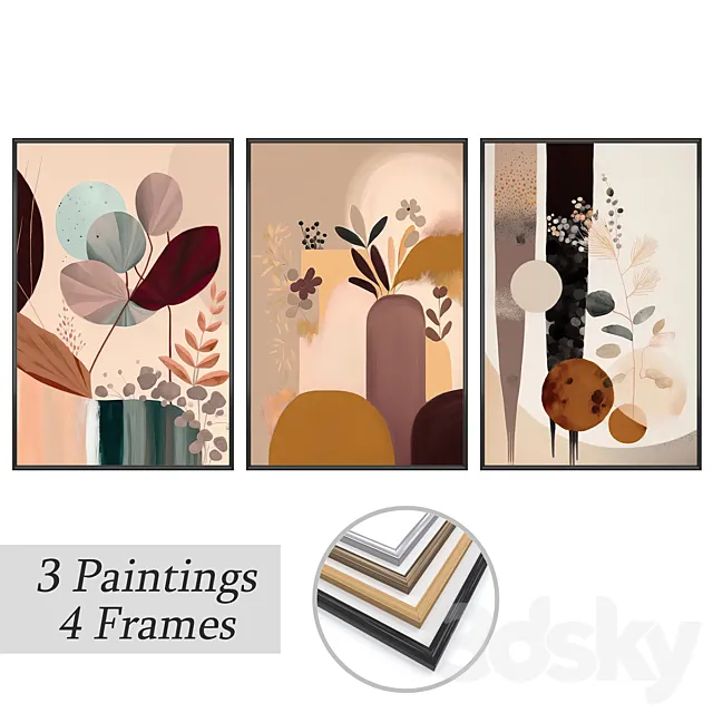 paintings 3DS Max Model