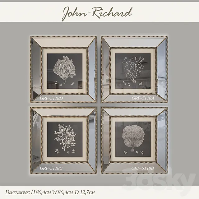 Paintings John Richard 3DSMax File