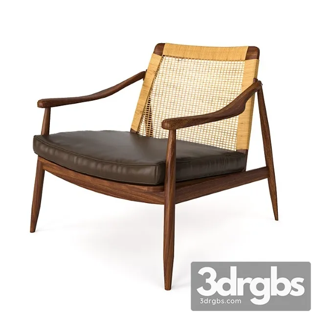 pair of lounge easy chairs by hartmut lohmeyer 3dsmax Download
