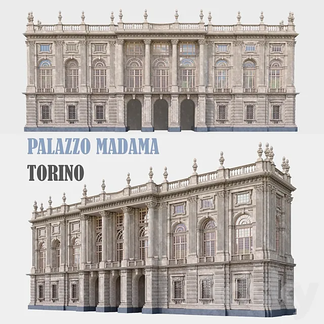 Palazzo Madama 3DSMax File
